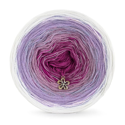 KOKONEK Merino 376 Dried Rose - Biel/lawenda/ametyst/jeżyna