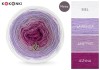 KOKONEK Merino 376 Dried Rose - Biel/lawenda/ametyst/jeżyna