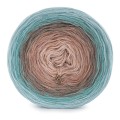 KOKONEK Merino 410 the Perfect One - Lodowy błękit/patyna/cappuccino/zgaszona morela/nude