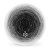 KOKONEK Merino 413 - Biel/jasny szary melanż/szary melanż/średni szary melanż/ciemny szary melanż