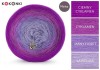 KOKONEK Merino 419 Purple Delight - Ciemny cyklamen/cyklamen/jasny fiolet/lawenda