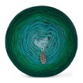 KOKONEK Merino 424 Emerald Charm - Ciemna zieleń/absynt/szmaragd/patyna
