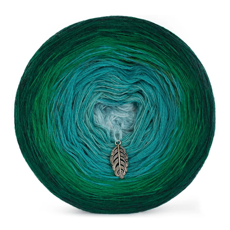 KOKONEK Merino 424 Emerald Charm - Ciemna zieleń/absynt/szmaragd/patyna