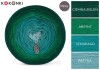 KOKONEK Merino 424 Emerald Charm - Ciemna zieleń/absynt/szmaragd/patyna
