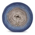 KOKONEK Merino 437 - Fumo/szaro-niebieski/cappuccino/safari