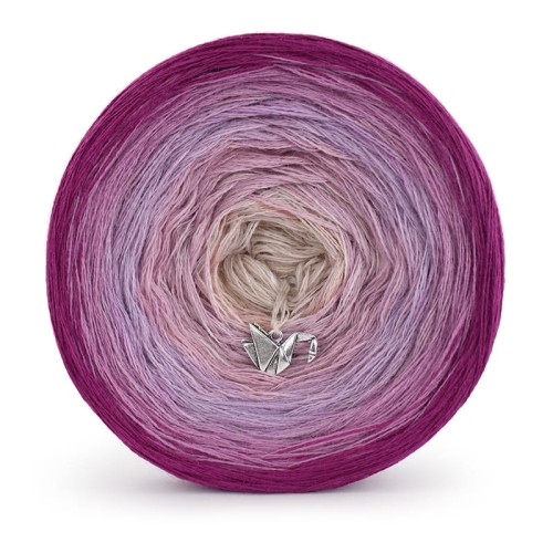 KOKONEK Merino 444 - Jeżyna/wrzos/ametyst/brudny róż/nude
