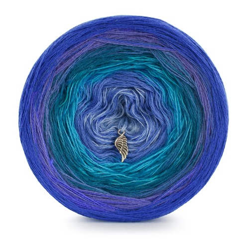 KOKONEK Merino 456 - Szafir/atrament/petrol/turkus/niebieski/błękit