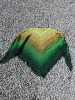 Autorka: Goha Warsitz/ wzór: Grinda/ Whirl 780 + Whirlette kolor 861 Avocado / Szydełko 2,5