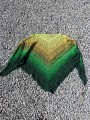 Autorka: Goha Warsitz/ wzór: Grinda/ Whirl 780 + Whirlette kolor 861 Avocado / Szydełko 2,5