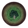 KOKONEK Merino 493 - Ciemny brąz/khaki/zieleń/ciemna zieleń