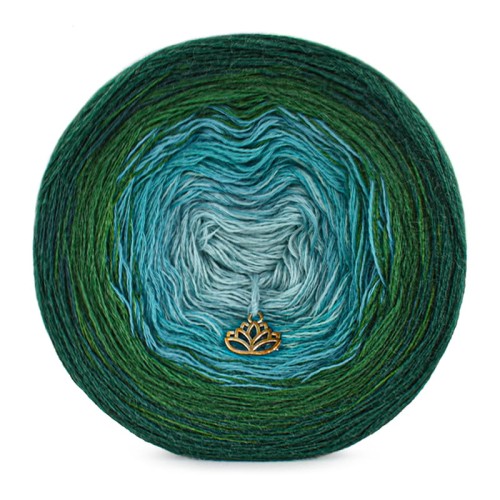 KOKONEK Merino 496 Emerald Ocean - Ciemna zieleń/malachit/szmaragd/patyna