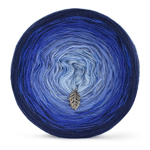 KOKONEK Merino 497 Moonlit Night - Granat/szafir/niebieski/błękit