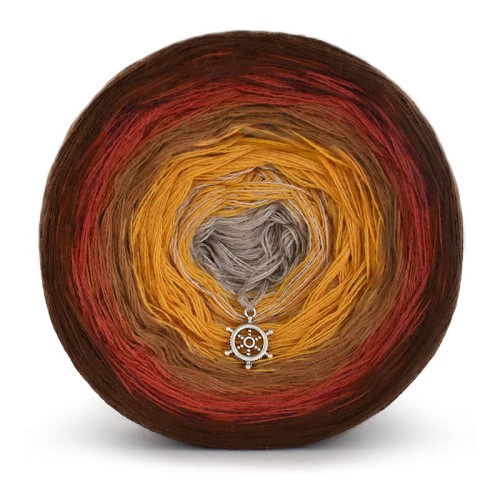 KOKONEK Merino 502 Indian Spices - Brąz/cegła/ciepły brąz/kurkuma/safari