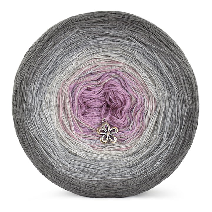 KOKONEK Merino 503 - Średni szary/szary/jasny szary/brudny róż
