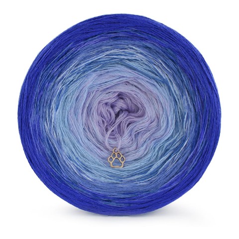 KOKONEK Merino 510 - Szafir/niebieski/błękit/lawenda