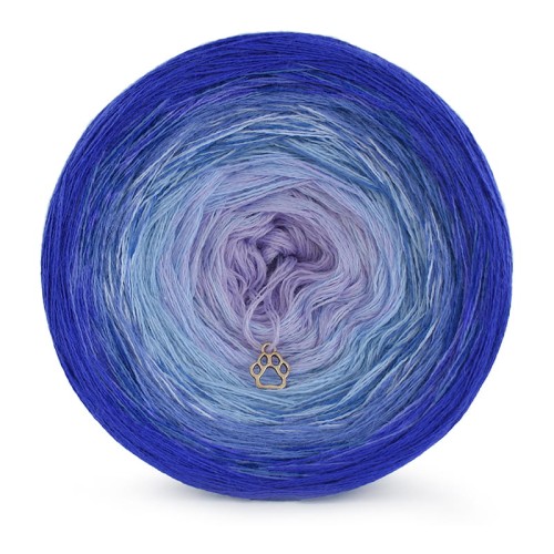 KOKONEK Merino 510 - Szafir/niebieski/błękit/lawenda