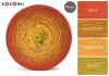 KOKONEK Merino 523 - Rudy/miodowy/kurkuma/złoty