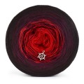 KOKONEK Merino 524 - Czerwień/wino/czekolada