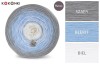 KOKONEK Merino 526 - Szary/błękit/biel