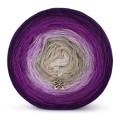 KOKONEK Merino 532 - Śliwka/ciemny cyklamen/ametyst/safari/jasny beż