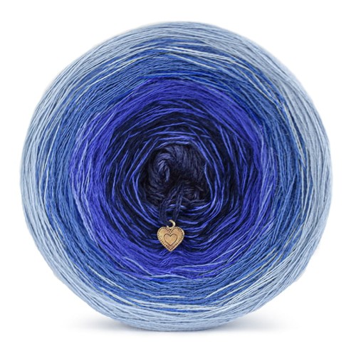 KOKONEK Merino 550 - Błękit/niebieski/szafir/granat