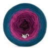 KOKONEK Merino 561 - Petrol II/petrol/piwonia/jeżyna/burak