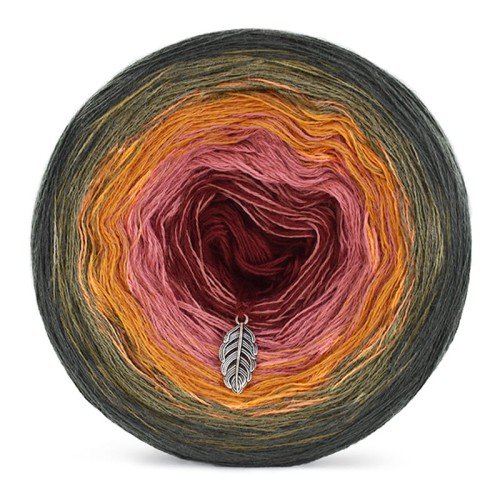 KOKONEK Merino 590 - Ciemne khaki/khaki/miodowy/malwa/bordo