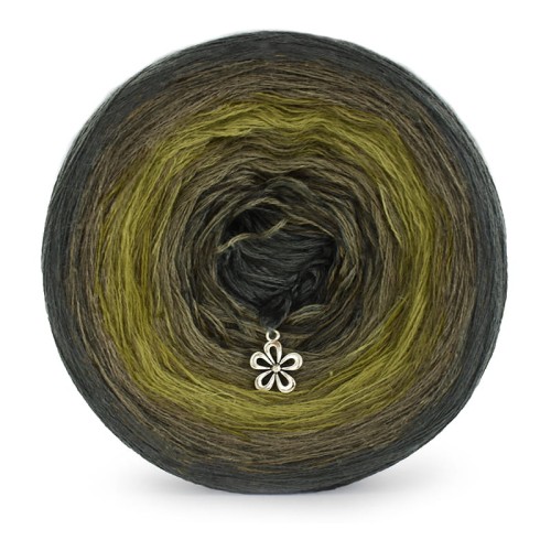 KOKONEK Merino 615 Ciemne khaki/khaki/oliwka/khaki/ciemne khaki