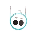 Wymienne żyłki do drutów KnitPro Smartstix 80 cm / zieleń / 42174