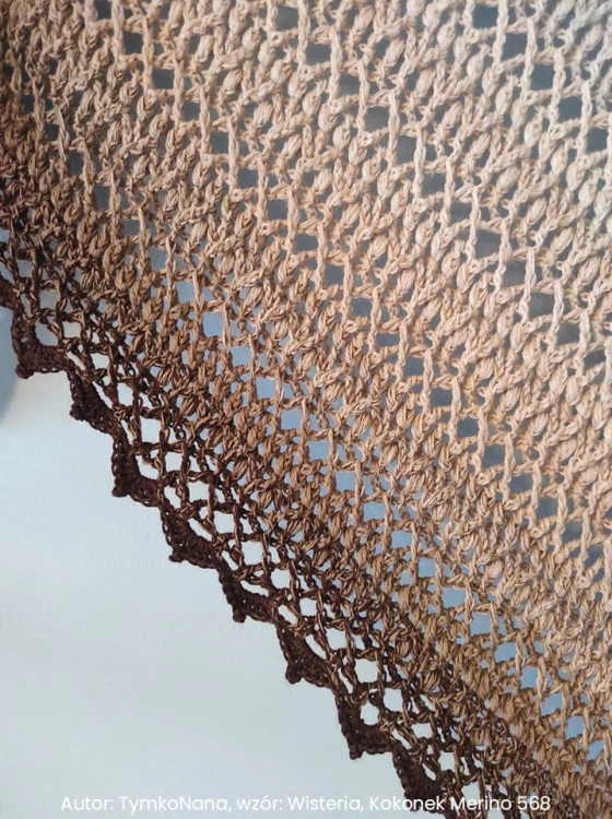 Autor TymkoNana wzór Wisteria Kokonek Merino 568