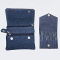 Zestaw krótkich drutów wymiennych KnitPro Indigo Wood Mini / 20645