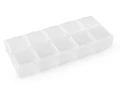 Pojemnik plastikowy / organizer 6x13,2x2 cm