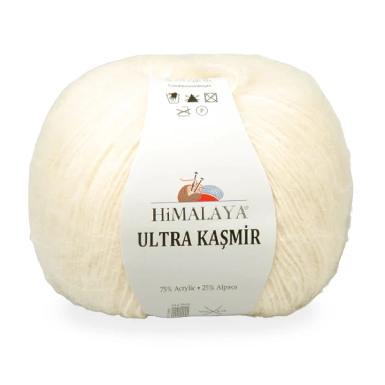 Włóczka Himalaya Ultra Kasmir 809 / wanilia