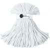 Sznurek pleciony bawełniany Bobbiny Jumbo / Biały / White / 9mm / 100m