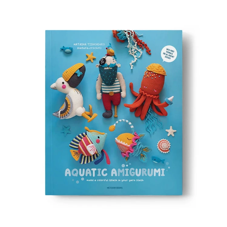 Książka Aquatic Amigurumi - w języku angielskim