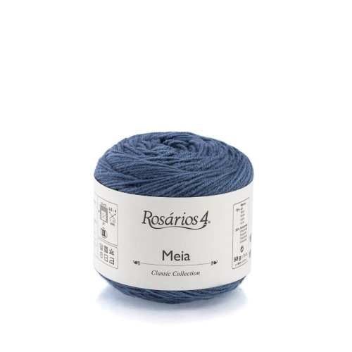 Włóczka skarpetkowa Rosarios 4 Meia 13 / denim