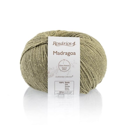 Włóczka Rosarios 4 Madragoa 27 / Verde / szałwia / 50g