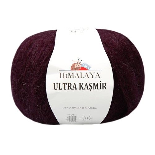 Włóczka Himalaya Ultra Kasmir 805 / wino