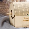 Domek na Kokonki / podajnik do włóczki
