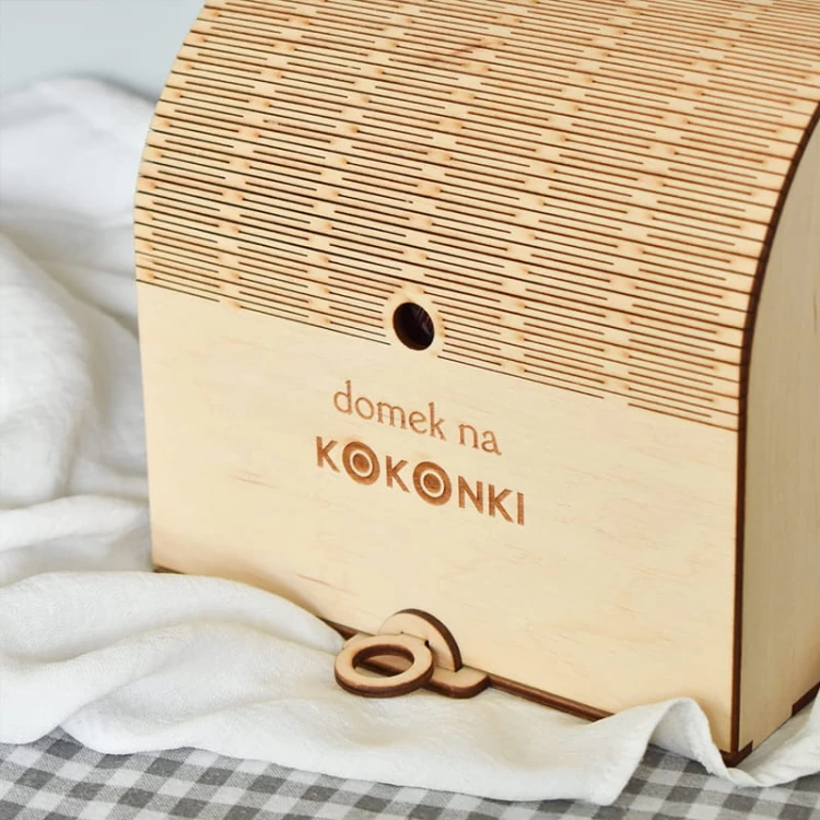 Domek na Kokonki / podajnik do włóczki
