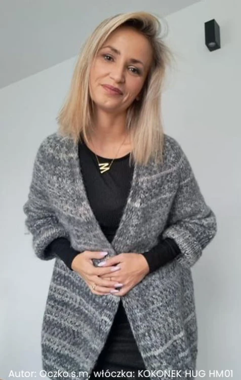 Autor Oczkosm włóczka KOKONEK HUG HM01