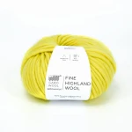 Włóczka Gabo Wool Fine Highland Wool 2224 / cytryna