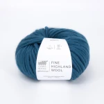 Włóczka Gabo Wool Fine Highland Wool 2396 / petrol