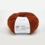 Włóczka Gabo Wool Fine Highland Wool AM2160 / terakota