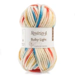 Włóczka Rosarios 4 Bulky Light Print 216 / Vermelho