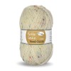 Włóczka skarpetkowa Rellana 4-fach Tweed Classic 1500 / krem