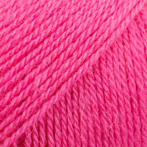 Włóczka Drops Flora 28 / magenta / uni colour