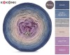 KOKONEK Merino 457 - Fumo/szaroniebieski/szary melanż/nude/ametyst/wrzos