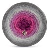 KOKONEK Merino 449 - Średni szary/szary/jasny szary/wrzos/piwonia/jeżyna
