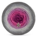 KOKONEK Merino 449 - Średni szary/szary/jasny szary/wrzos/piwonia/jeżyna